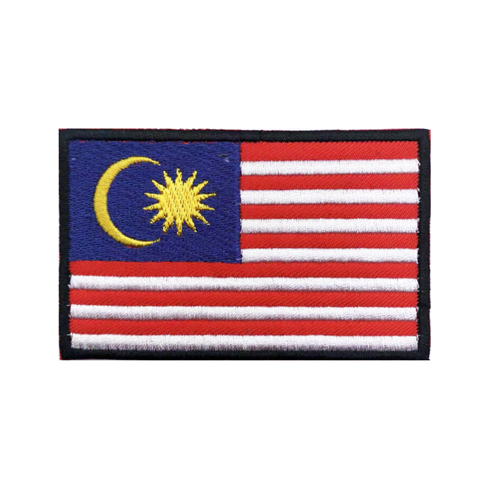 Golf Equipment Malaysia - Malaysian flag Malaysia Patches Armband Embroidered