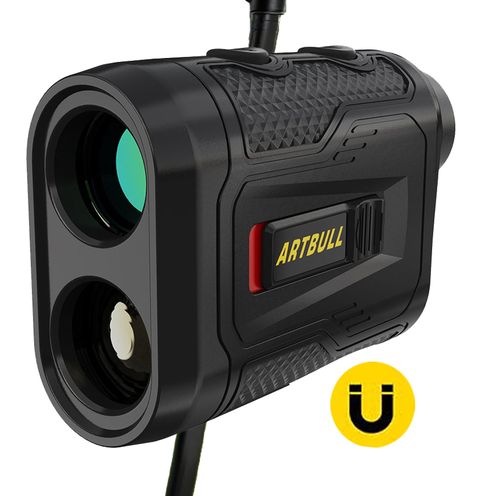 Rangefinder Laser Golf - Rechargeable Slope Adjusted Flag-Lock Vibration Distance