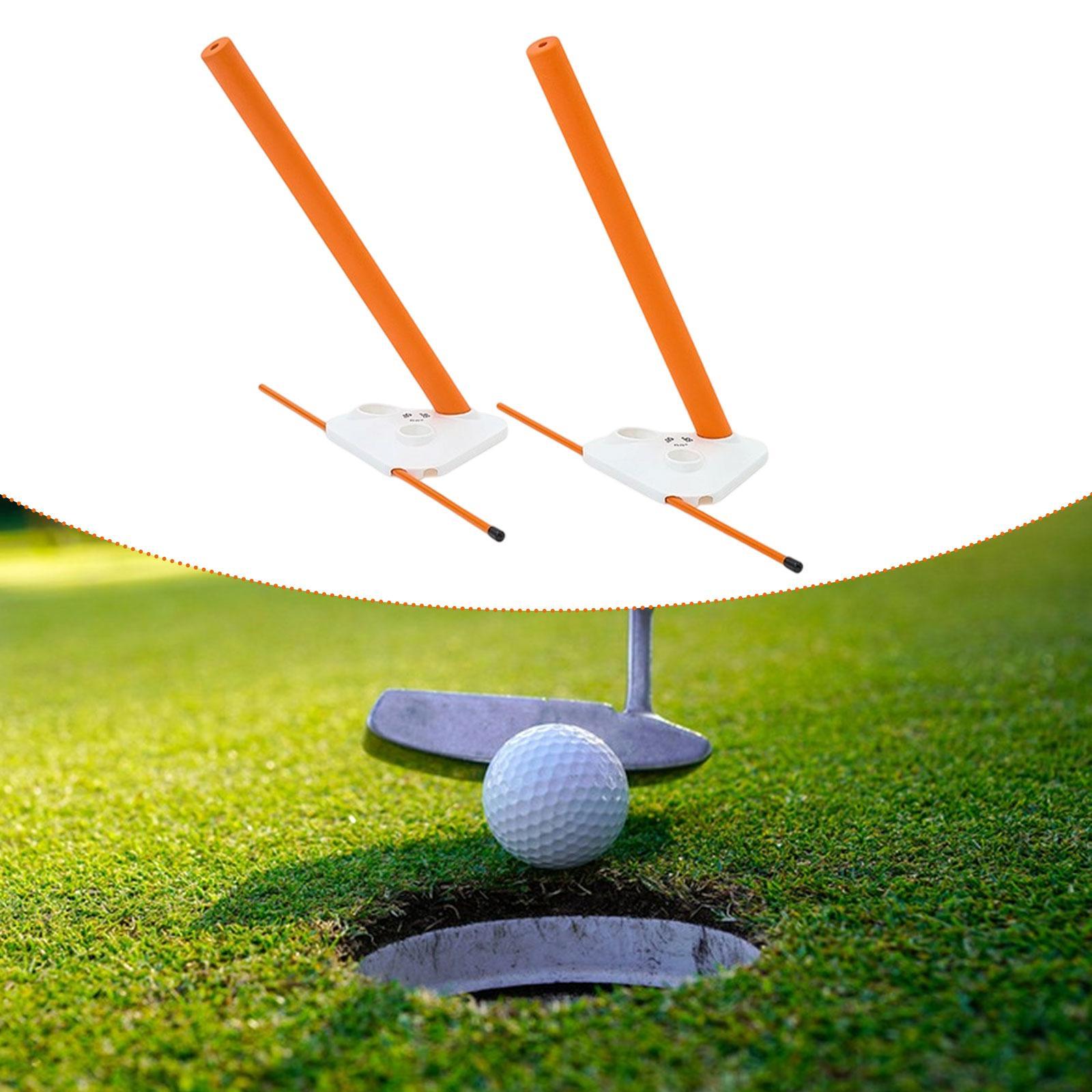Alignment Stick Set - Pro Golf Practice Equipment Swing Trainer