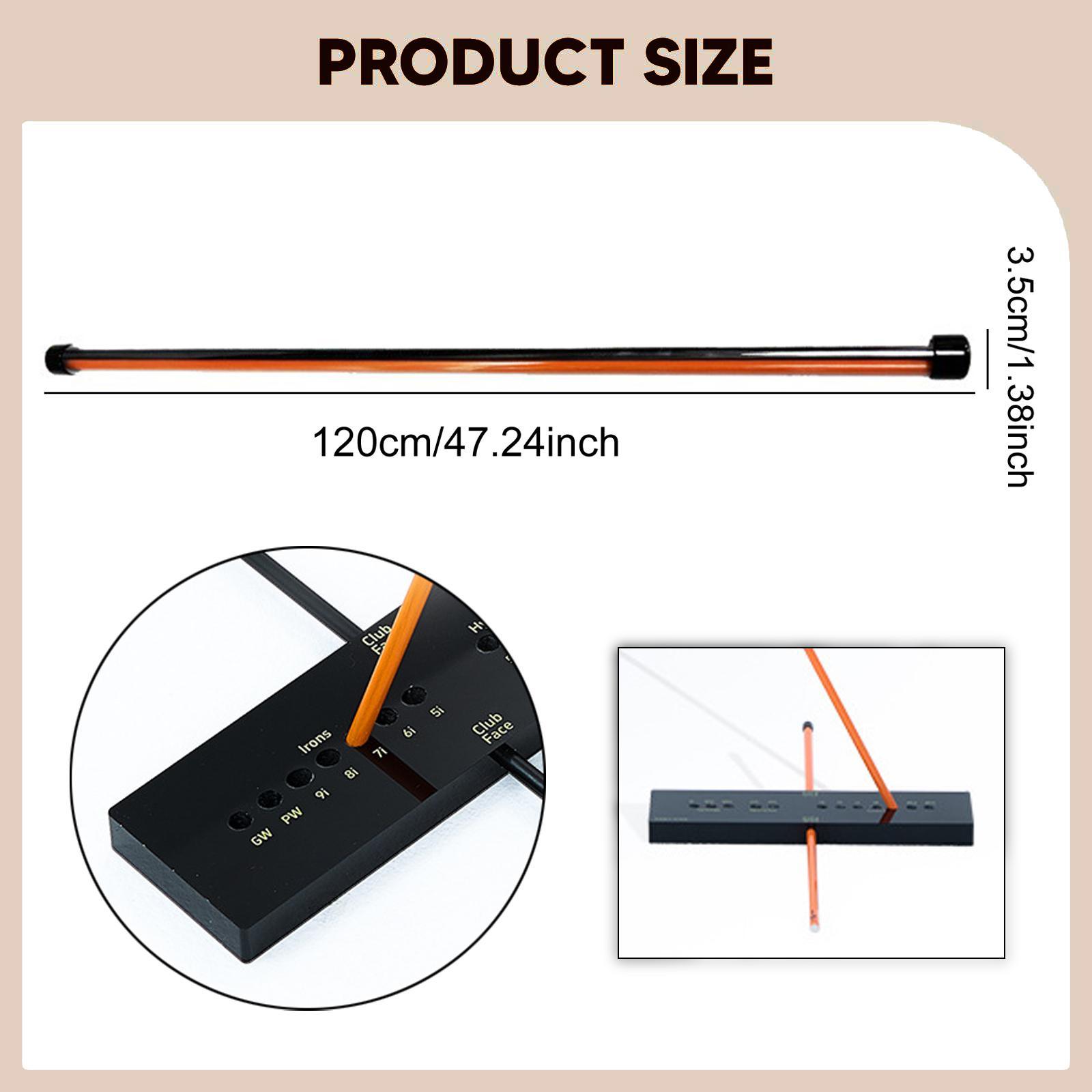 Golf Swing Trainer with 12 Ang - огляд і ціна Alignment Stick Set