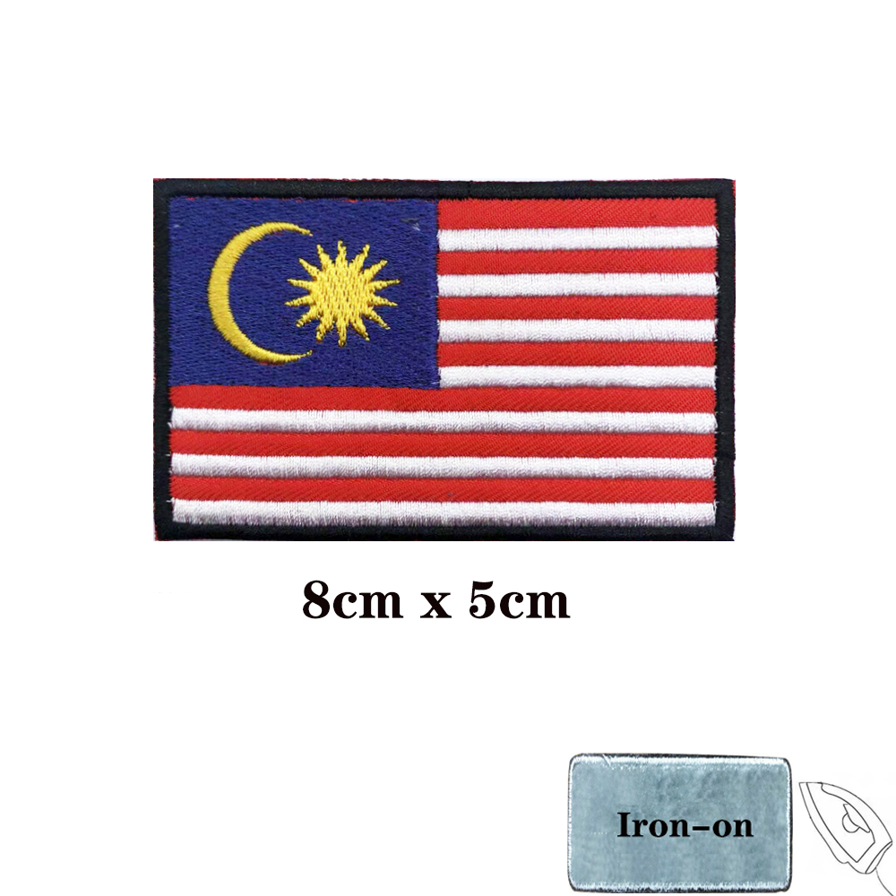 Malaysian flag Malaysia Patche - огляд і ціна Golf Equipment Malaysia
