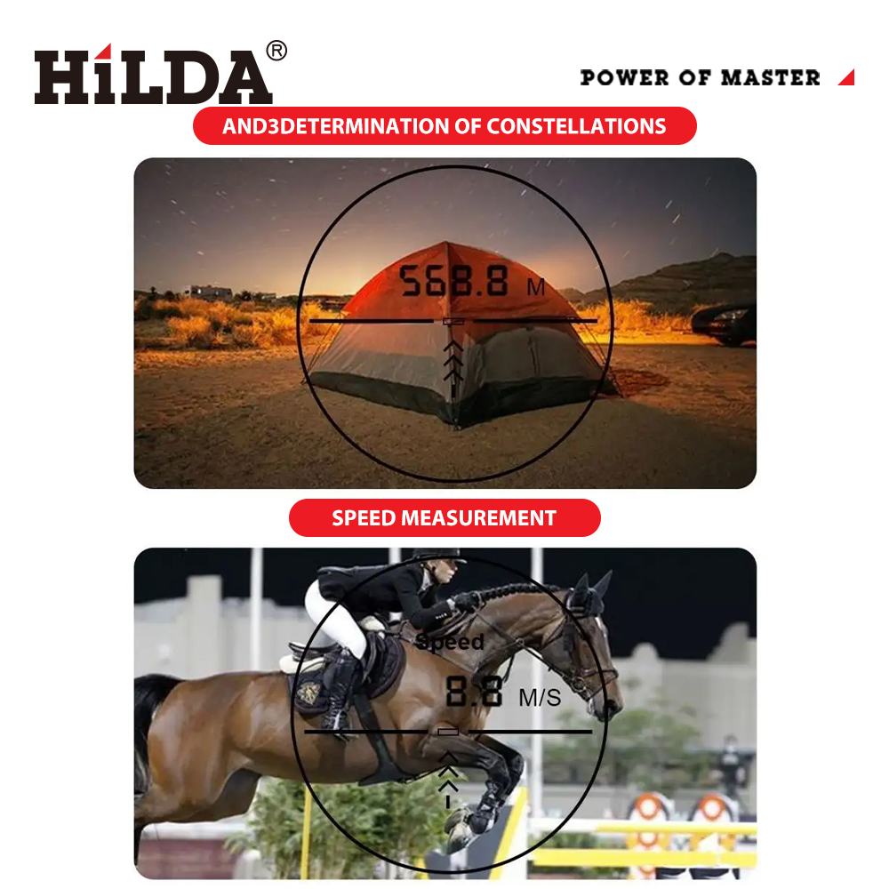 HILDA 800M Golf Laser Rangefin - огляд і ціна Rangefinder Laser Golf