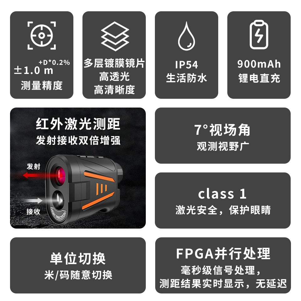 High Precision Golf Laser Rang - огляд і ціна Rangefinder Laser Golf