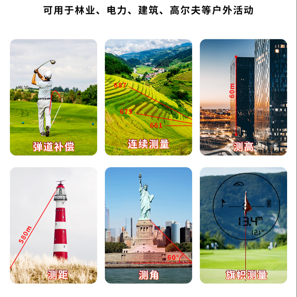 High Precision Golf Laser Rang - огляд і ціна Rangefinder Laser Golf