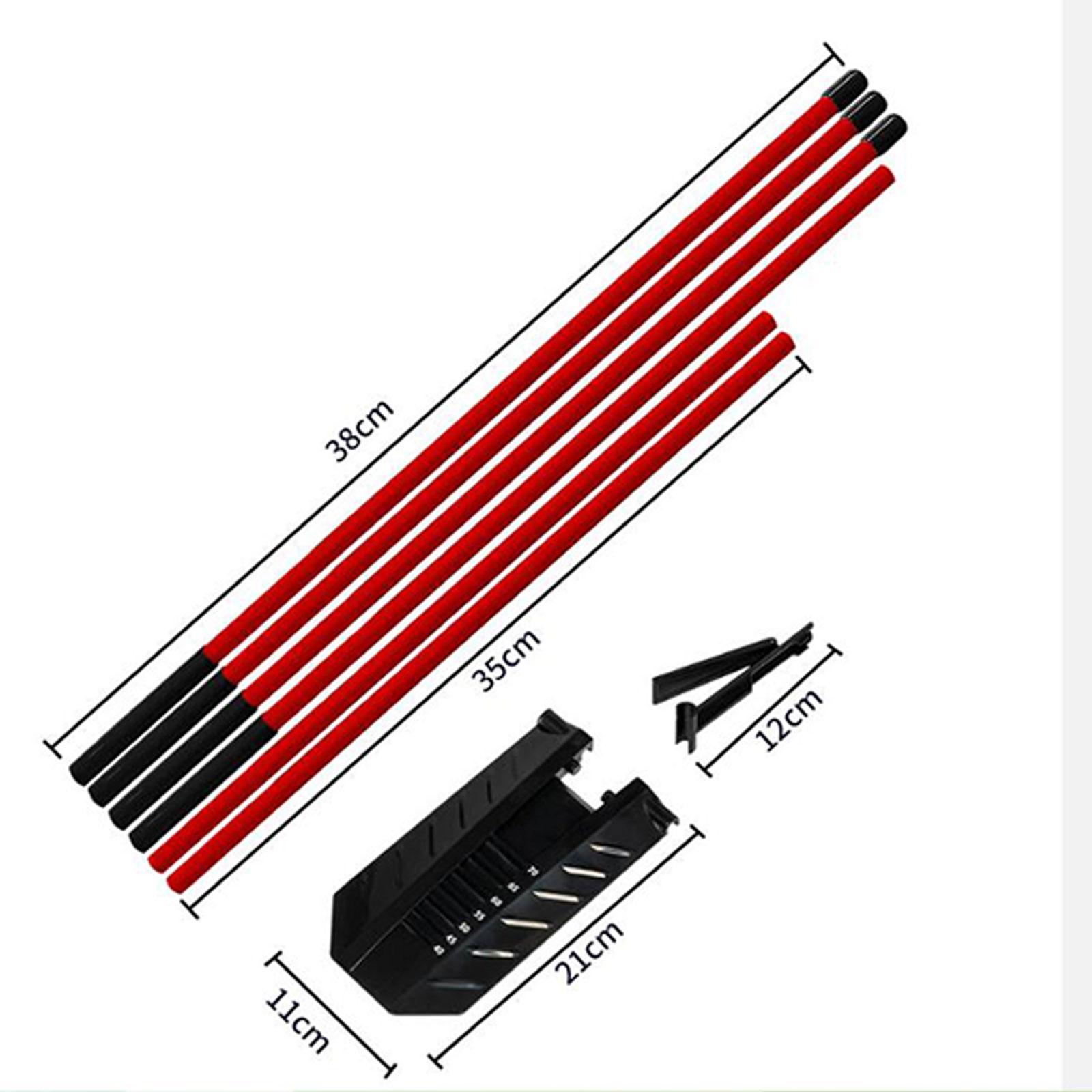 Portable Golf Swing Trainer Al - огляд і ціна Alignment Stick Set