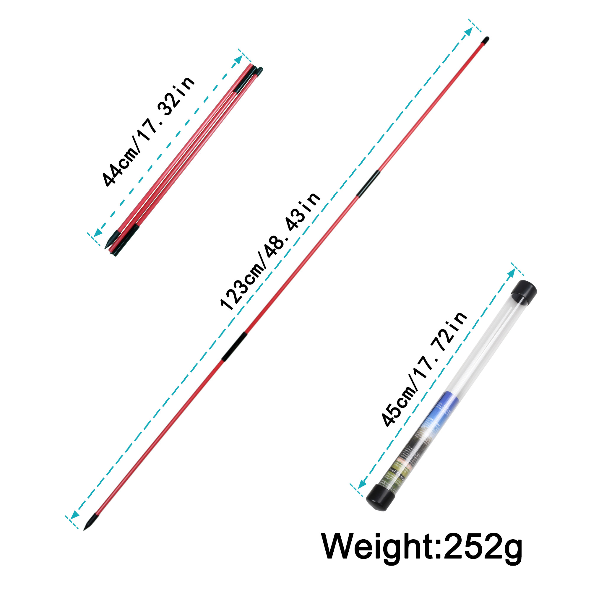 Golf Alignment Sticks 2 Sets 4 - огляд і ціна Alignment Stick Set