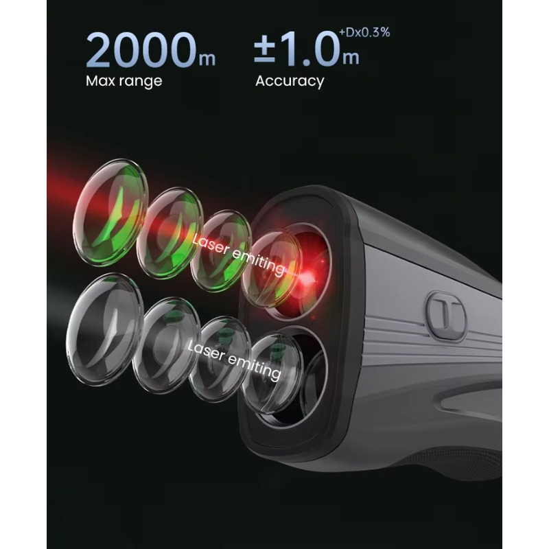 Outdoor Golf Hunting Rangefind - огляд і ціна Rangefinder Laser Golf