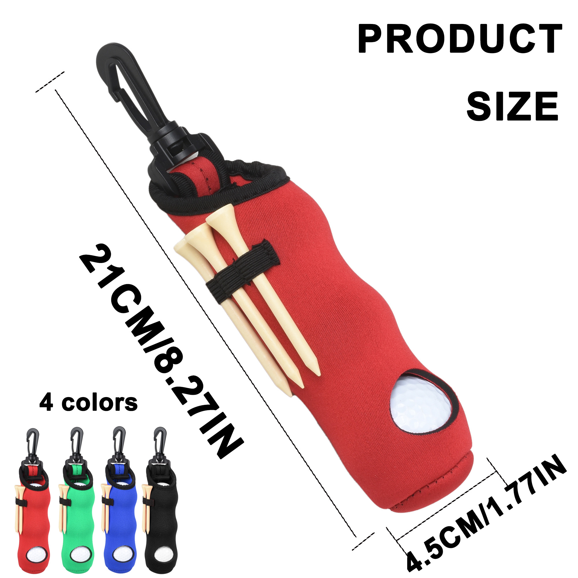 Golf Tee Holder Neoprene Golf  - огляд і ціна Golf Equipment Holder